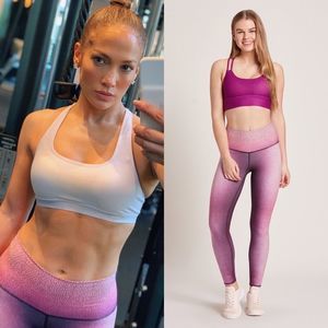 NIYAMA SOL Shagreen Peony High Waisted Leggings Size XS